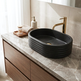 Aufsatzwaschbecken Rea Nicoletta Black