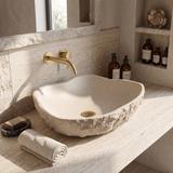 Nadgradni umivaonik Rea Isla Warm Beige