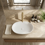 Waschbeckenarmatur Rea Lungo Stripe Brush Gold