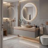 Aufsatzwaschbecken Rea Freja Beige