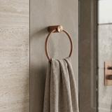 Badezimmerhaken Ring 64106 SOLO Brush Copper