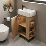 Badezimmerschrank mit Waschbecken REA Astra 43cm