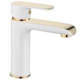Waschbeckenarmatur REA Bloom White Gold Low