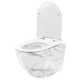 Toilet bowl Rea Carlos Slim Lava Shiny