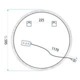 Spiegel LED 60cm BL806