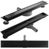 Лінійний злив REA Neox Pro Black 90