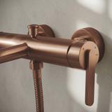 Wannenarmatur REA Ontario Side Brush Copper