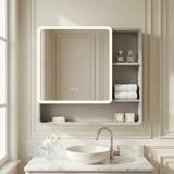 LED mirror cabinet M1016-70 70x65