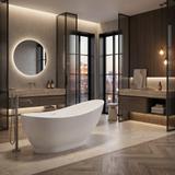 Freistehende Badewanne Rea Sorento 180