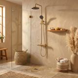Duschgarnitur Rea Hunter Brush Gold