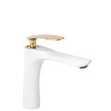 Waschbeckenarmatur Rea Orbit White Gold Low