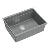 Granitspülbecken Logan 100 Grey Metallic
