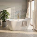 Freistehende Badewanne Rea Ferrano Slim 160