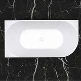 Baignoire d’angle en acrylique Bellanto Slim 170 Gauche