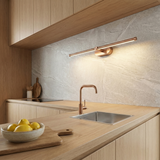 Bad LED-Wandleuchte APP1896-1W 60 cm BRUSH COPPER
