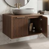 Waschtischunterschrank Rea Core 80cm Brown