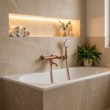 Badkraan Rea Clif Brushed Copper