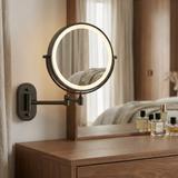 Mirror LED Glow Black