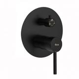 Set de duș și cada incastrabil Rea Lungo Black black + BOX