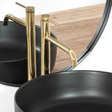 Waschbeckenarmatur Rea Lugano Slim Gold High
