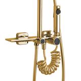 Комплект за душ REA HELIX Gold