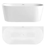 Väggbadkar CAPRI SLIM 150 cm