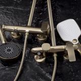 Komplet za prhanje PREMIUM Rea Como M2 Brush Gold