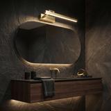 Bad LED-Wandleuchte SWE031-1W 40cm Brush Gold