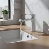 Waschbeckenarmatur REA Bloom White Chrom Low