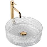 Countertop washbasin Rea Cristal Transparent