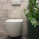 Toilet bowl Rea Carlo Mini Tornado Rimless Flat N