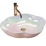 Countertop washbasin Rea Akoya Pearl