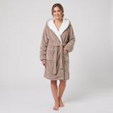 Frauen Bademantel Jordan Beige / ecrü M