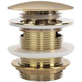 Universaali Klik-Klak Rea kylpyammetulppa, Brushed Gold, 6cm
