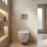 Montagerahmen Unterputz-Set Slim 024N für WC-Becken mit HD Chrom-Taste