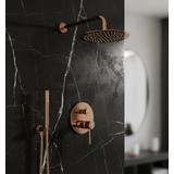 Inbyggd duschset Rea Lungo Diamond Koppar + BOX