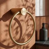 Badezimmerhaken Ring 64106 SOLO Brush Gold