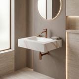 Wandwaschbecken REA Aresa Grey Gold 60