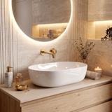 Aufsatzwaschbecken CLEO 50 white – REA