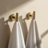 Badezimmer-Accessoire-Set Ari Brush Gold 4-teilig