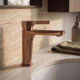 Robinet de lavabo PREMIUM Rea Maxim Brush Copper Low