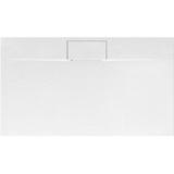 Dušas paliktnis Bazalt Long White 80x120