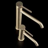 Bathroom faucet Rea Rivo Brush Gold