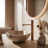 Waschbeckenarmatur Rea Arcos Brush Copper