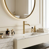 Waschbeckenarmatur Rea Lungo Stripe Brush Gold