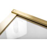 Cabina de ducha REA Hugo 80x80 Gold Brush