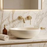 Wall Mounted faucet REA Venti Brush Gold