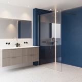 Paroi de douche Rea Flexi Transparent / Chrome 130