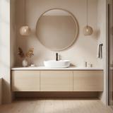 Nablatni umivaonik REA Aura 51 White Matt