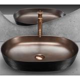 Aufsatzwaschbecken CLEO 61 Copper Bush / Black – REA